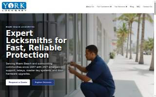 York Lock & Key website