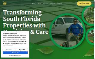 Beautiful Landscaping Miami FL website