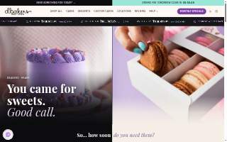 dbakers Sweet Studio website