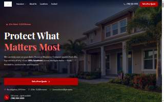 Florida One Insurance Agency website