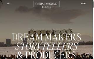 Chris Weinberg Events website