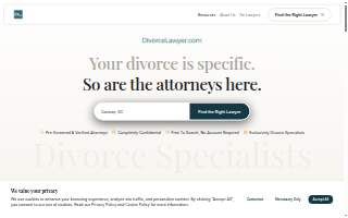 DeDivorce lawyer rLawyer website