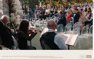 LV Event Designs website
