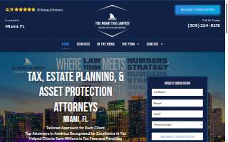 The Miami Tax Lawyer® website