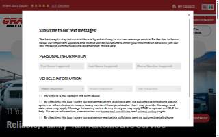 Gramenzi Auto Services website