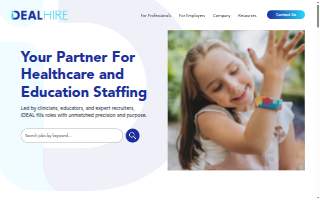 iDEAL Hire of Miami website