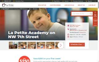 La Petite Academy on NW 7th Street website