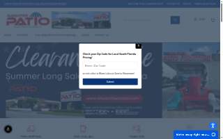 All Weather Patio website