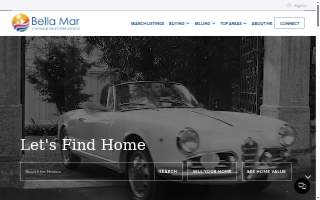 Bella Mar Real Estate website