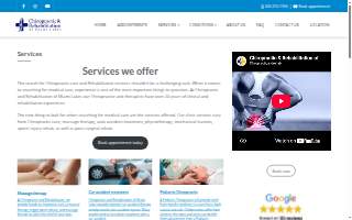 Chiropractic and Rehabilitation of Miami Lakes website