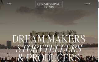 Chris Weinberg Events website