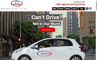 Continental Driving School website