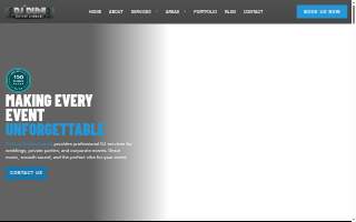 DJ DUNI ENTERTAINMENT LLC website
