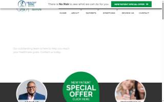 Healthy Spine Institute of Miami Lakes website