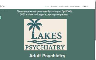 Lakes Psychiatry website