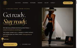 MGMK Fitness website