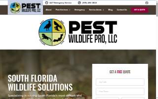 Pest Wildlife Pro, LLC website