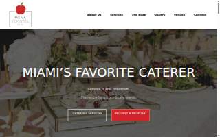 Mena Catering, Inc. website