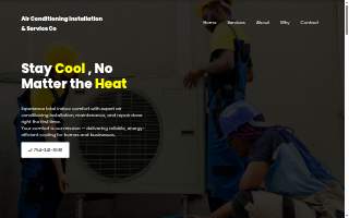 Miami Air Conditioning Installation & Service Co website