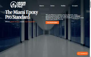 Miami Epoxy Pro - Epoxy & Concrete Flooring - Industrial & Commercial website