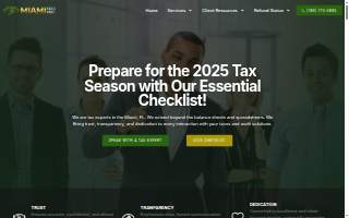 Miami Tax & Audit LLC website