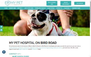 My Pet Hospital - Veterinarian & Emergency Pet Care website