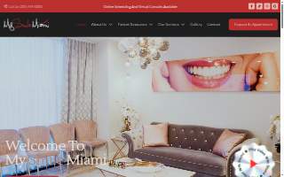 My Smile Miami website