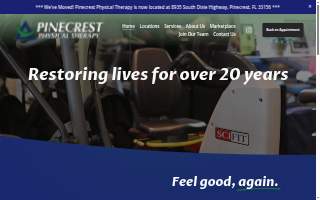 Pinecrest Performance website