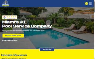 Pool Wizards of Miami website