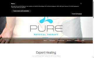 Pure Physical Therapy website