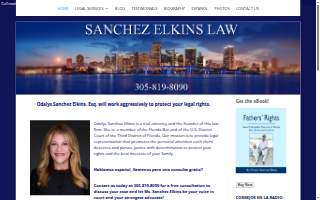 Sanchez Elkins Law, P.a. website