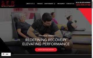 SFR PHYSICAL THERAPY SOUTH MIAMI website