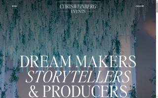 Chris Weinberg Events website
