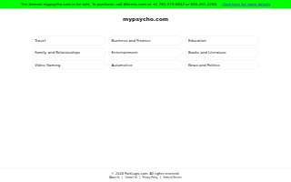My Psychiatrist website