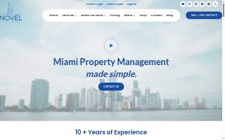 Novel Management website