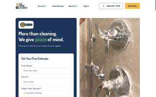 The Prime Cleaner website