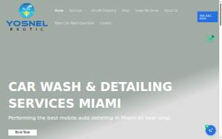 Yosnel Exotic Paint Correction Car Detailing website
