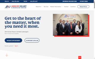 Ashchi Heart & Vascular Center website