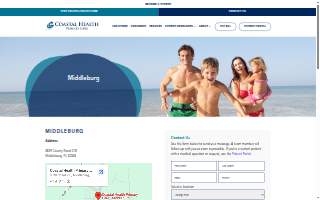 Coastal Health Primary Care - Middleburg website