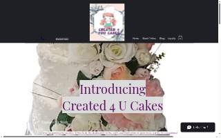 Created 4 U Cakes website