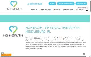 H2 Health - Middleburg website