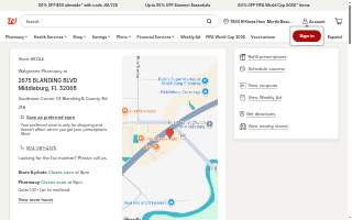 Walgreens Pharmacy website