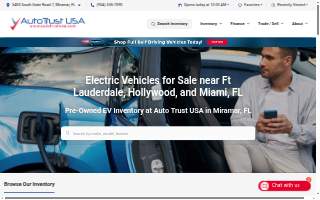 Auto Trust USA website