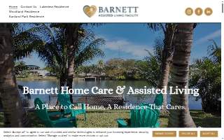 Barnett Assisted Living ALF website