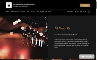 English-Brown winery website