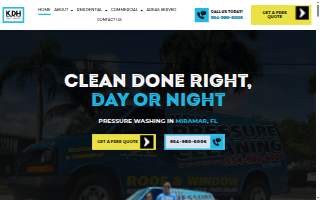 KDH PRESSURE CLEANING LLC website