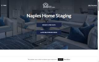 Naples Home Staging of Miramar website