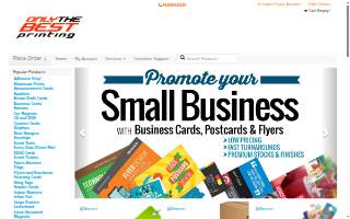 OTB Printing website