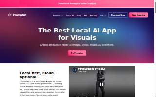 Promptus, LLC website
