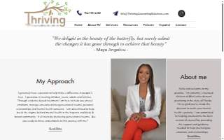 Thriving Counseling Solutions, LLC website